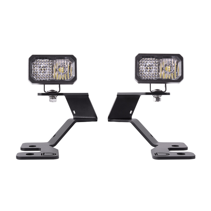 Diode Dynamics - Stage Series 2in LED Ditch Light Kit for 2021+ Ford Bronco Sport, Sport White Combo